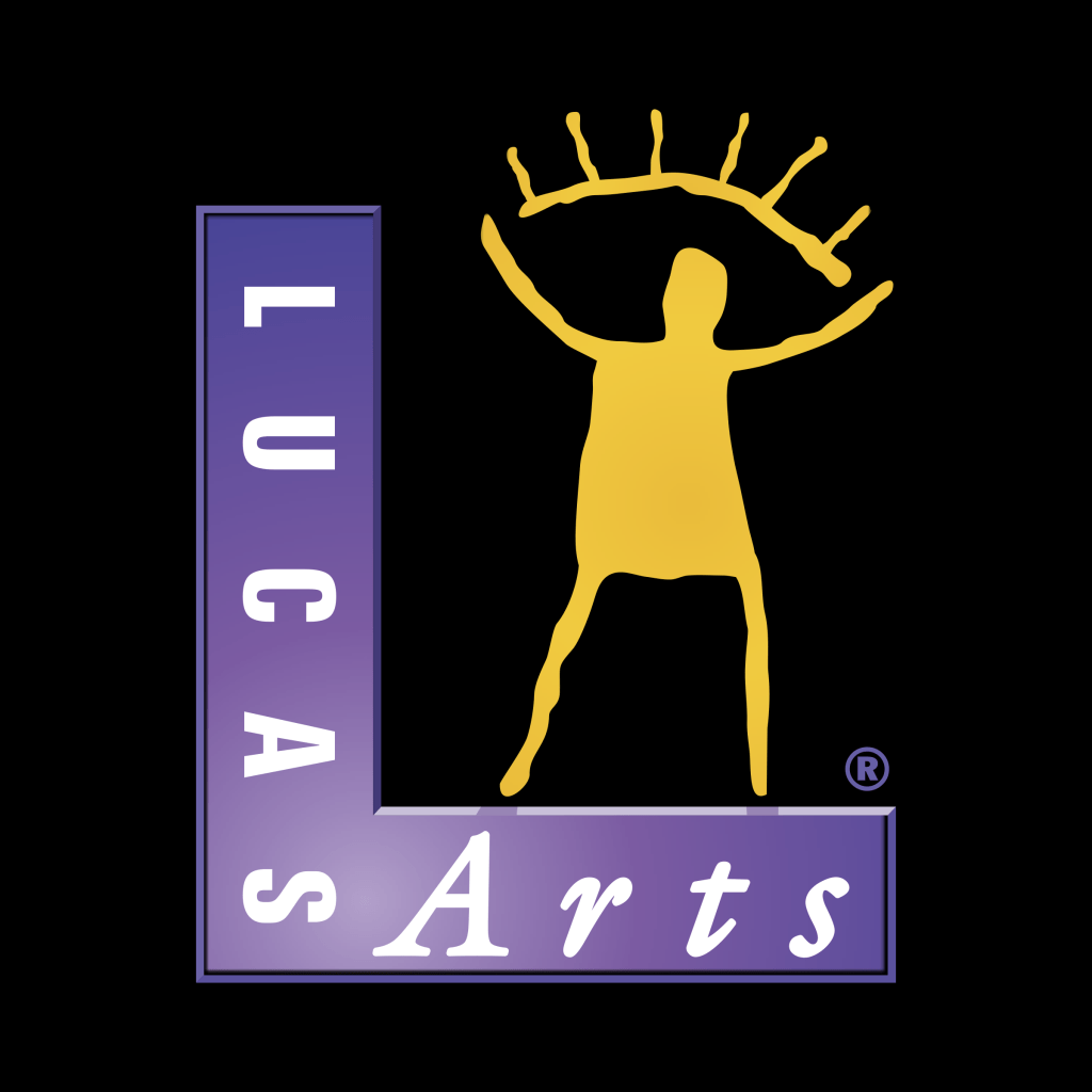 The original LucasArts studio logo.