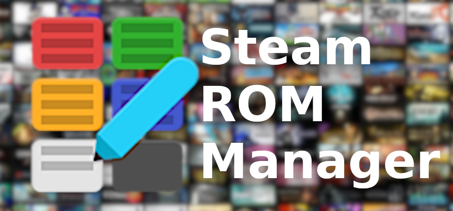 Steam ROM Manager main logo