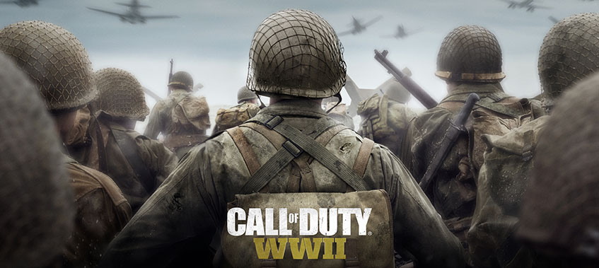 Call of Duty: World War 2 main splash screen