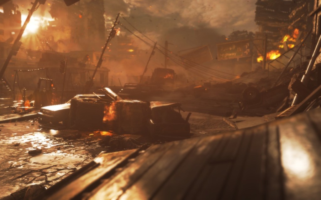 Modern Warfare Remastered, Sgt. Paul Jackson looks on at the aftermath of a Nuclear Warhead