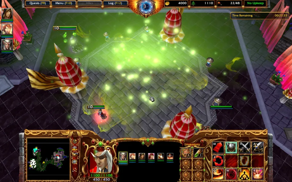 Warcraft 3 Rise of the Blood Elves, Prince Kael'Thas summoning Kil'Jaeden