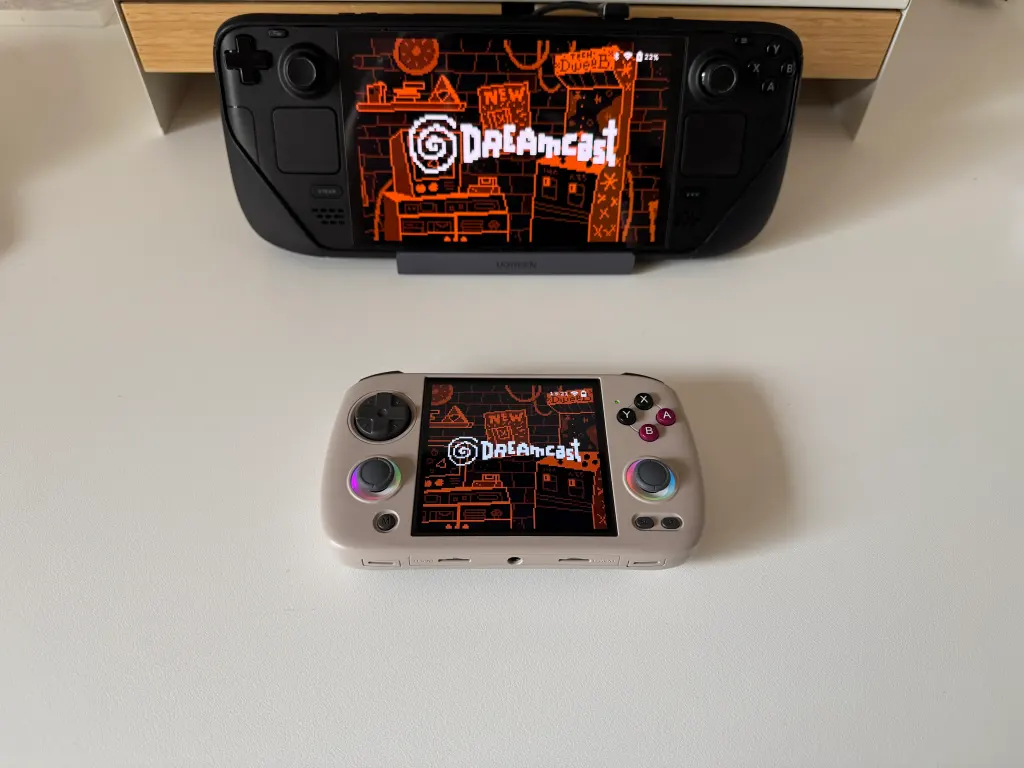 Anbernic RG CubeXX EmulationStation TechDweeb theme