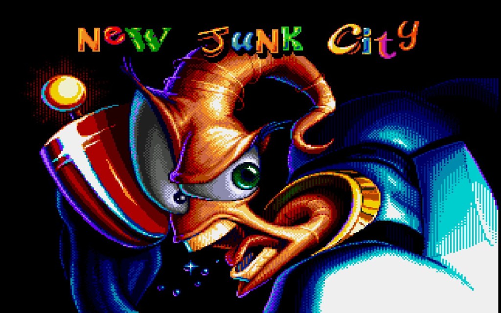 Earthworm Jim Sega Mega Drive - New Junk City