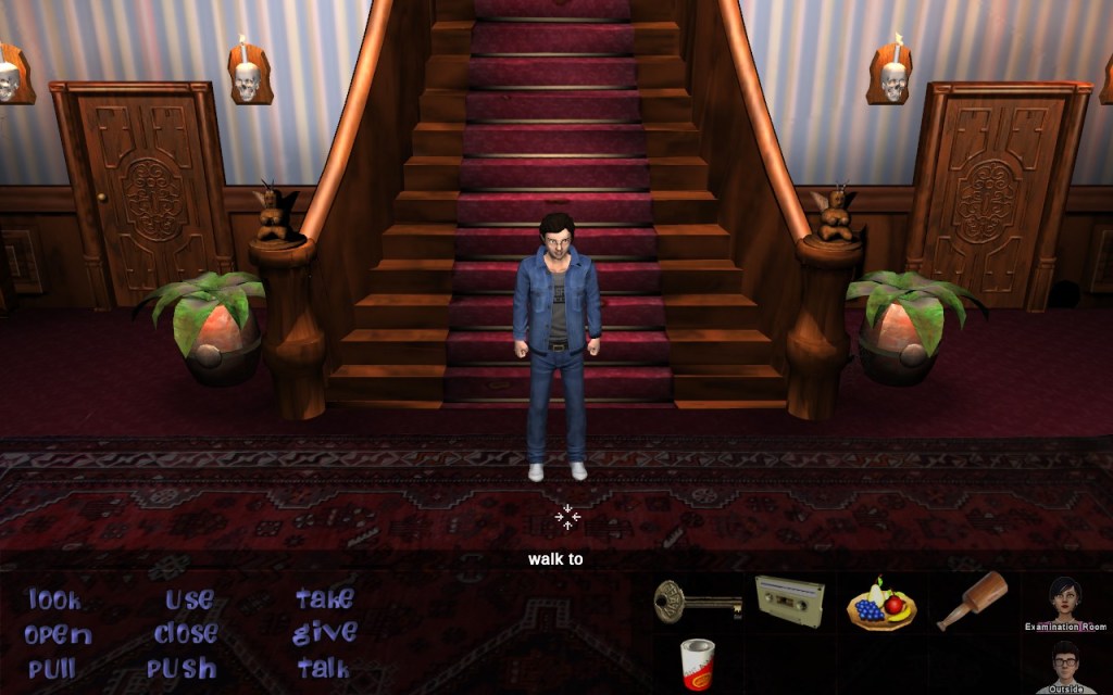Meteor Mess, Maniac Mansion. Main Foyer of the Edison mansion