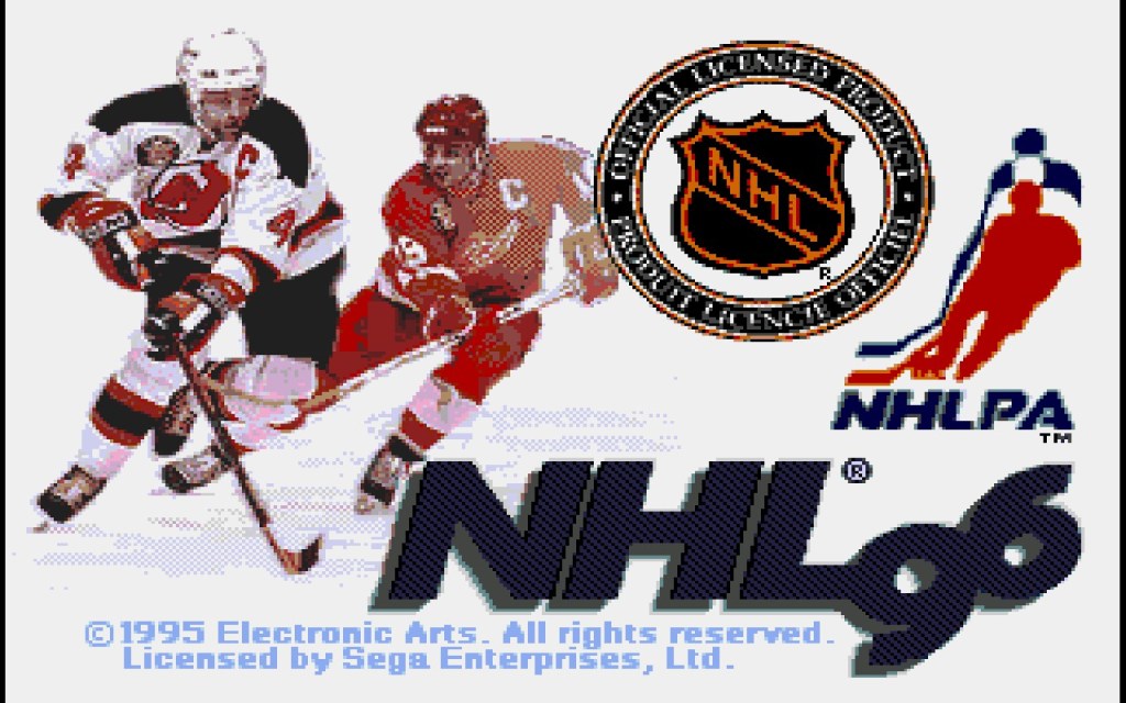 NHL '96 Sega Mega Drive