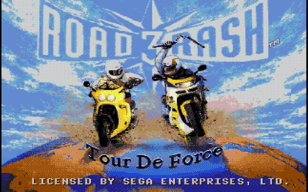 Road Rash 3 Sega Mega Drive