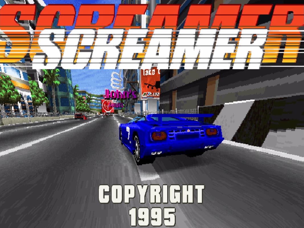 Screamer for MS-DOS, released in 1995