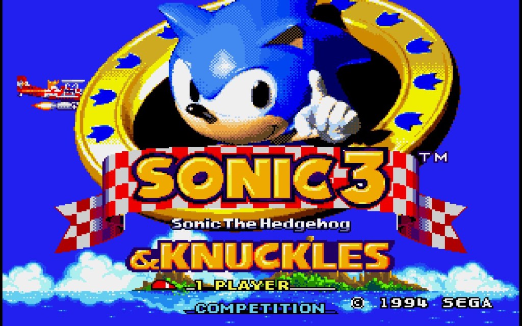 Sonic 3 and Knuckles Sega Mega Drive
