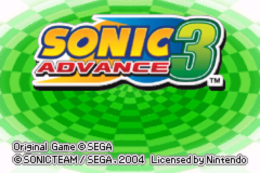 Sonic Advance 3 - Game Boy Advance
