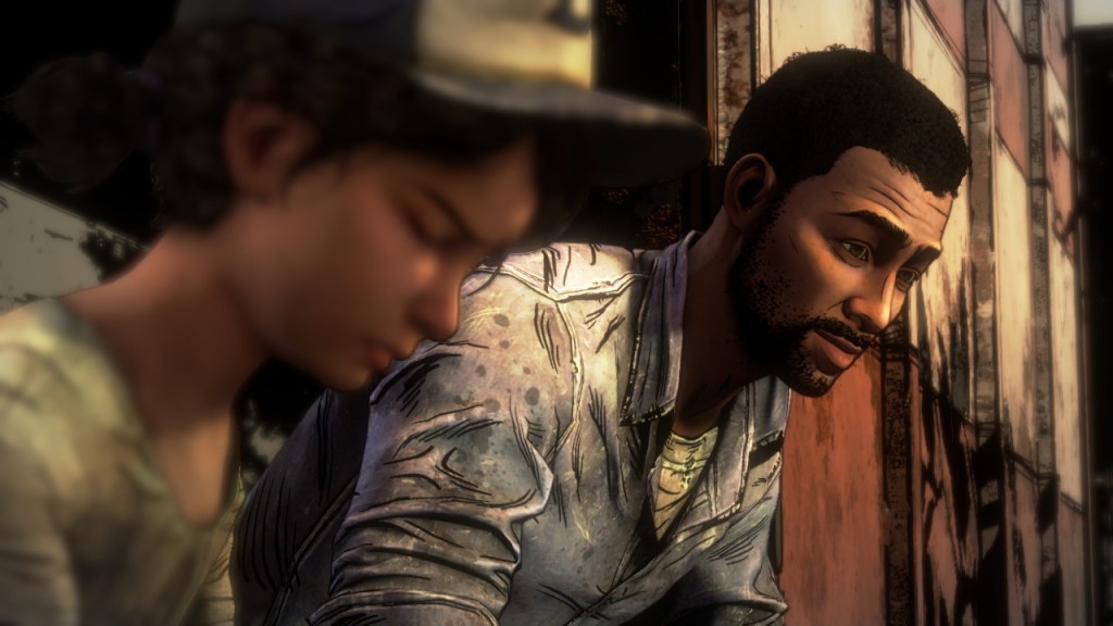 Telltale's The Walking Dead: Clementine talking to Lee