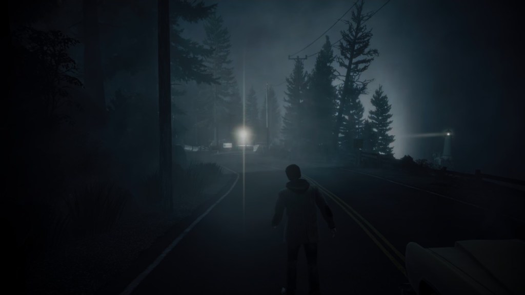 Alan Wake Remastered light