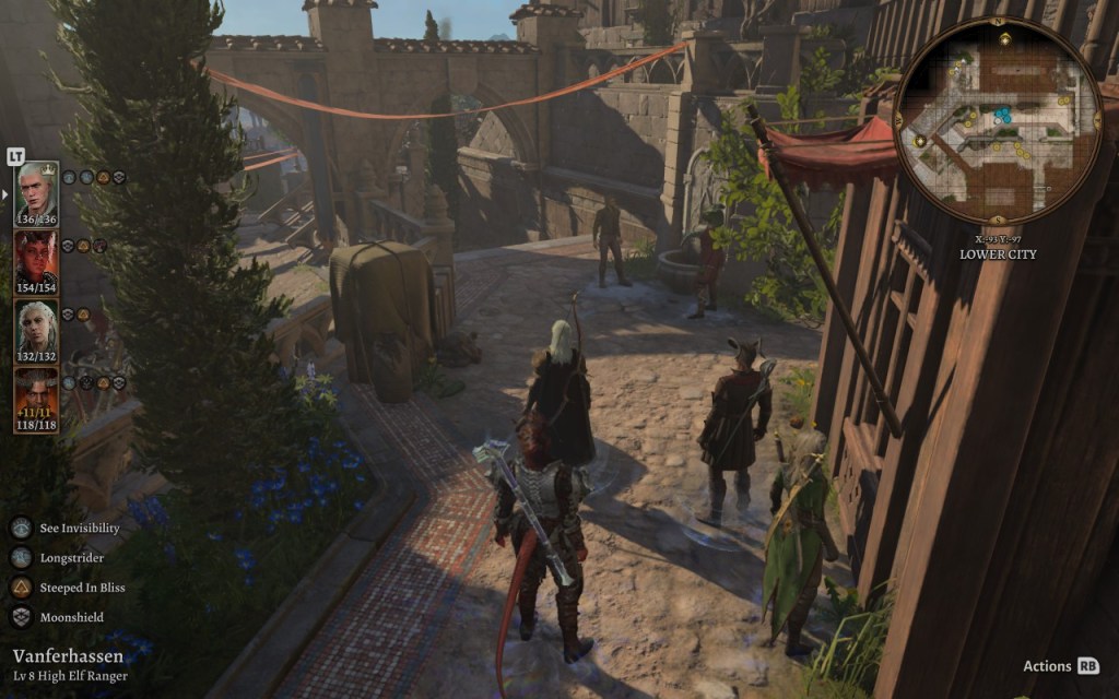 Baldur's Gate 3 City Streets