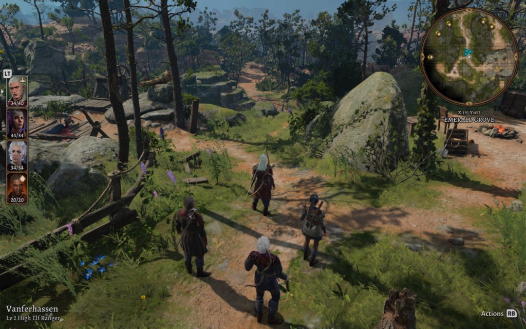 Baldur's Gate 3 Emerald Grove