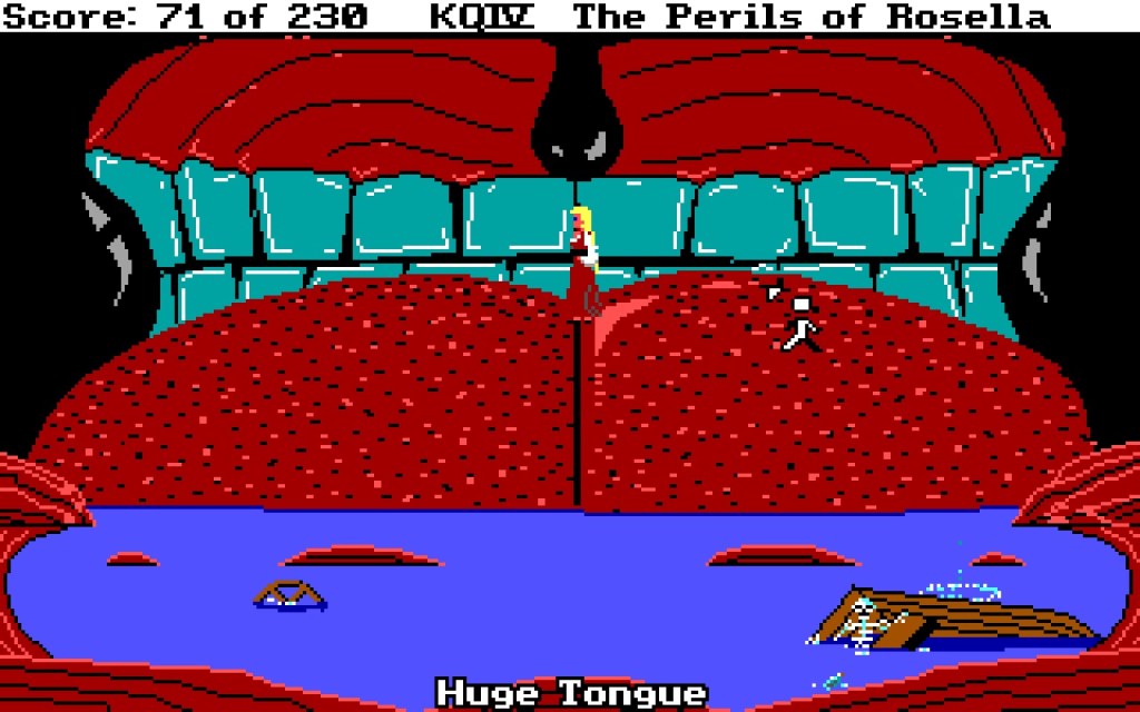 King's Quest 4 Whale Puzzle