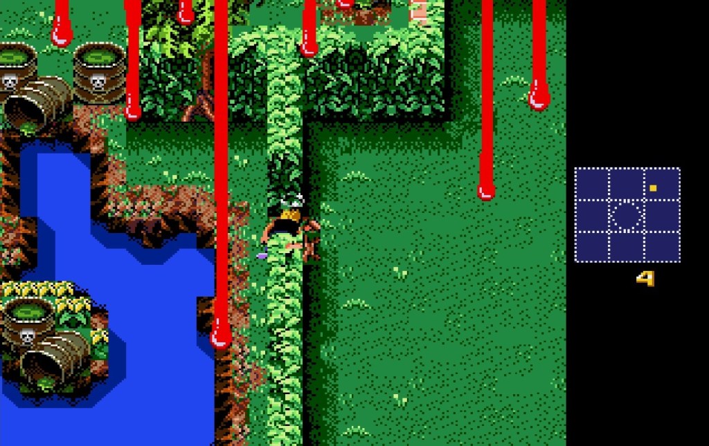 Zombies Mega Drive Game Over