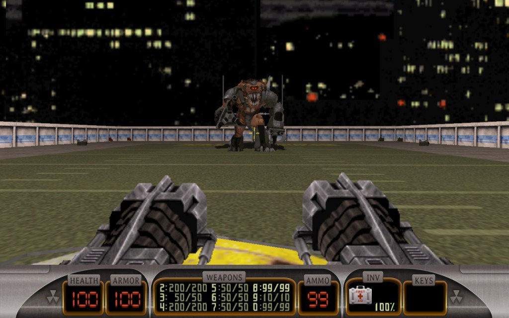 Duke Nukem 3D Football Field Cycloid Emperor