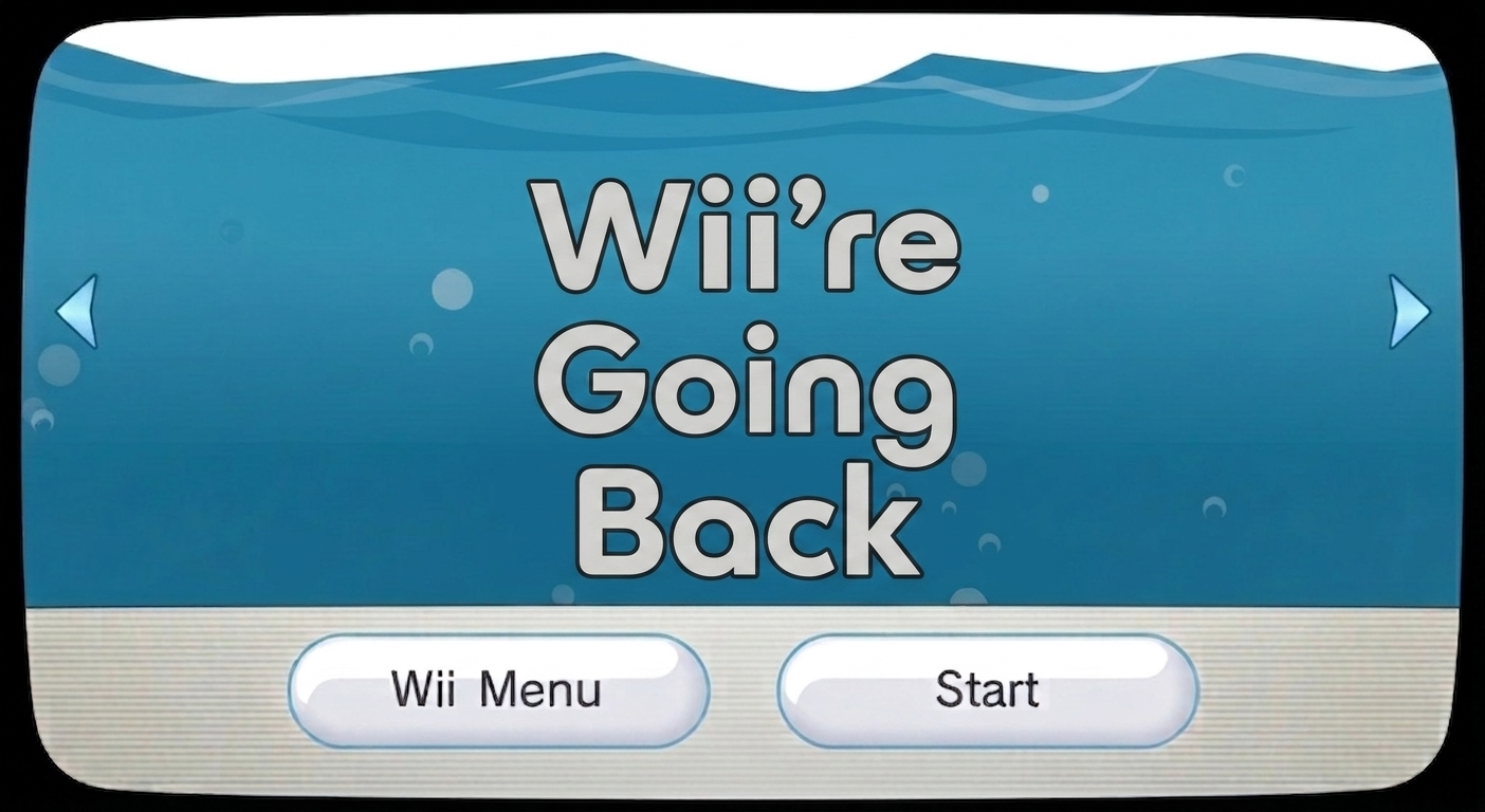 Wii're Going Back Homebrew Logo